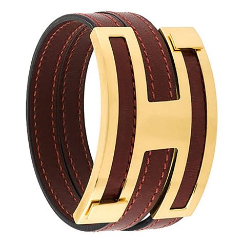 hermes silver leather bracelet|best hermes leather bracelets.